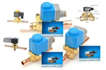 Diferentes tipos de válvulas Diferentes válvulas solenoides