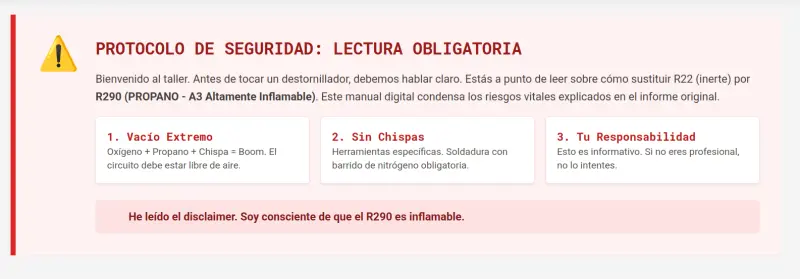 Advertencia de seguridad Advertencia de seguridad